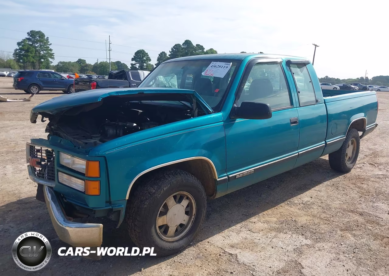 1996 GMC Sierra C1500 VIN:2GTEC19M6T1509611 - 2