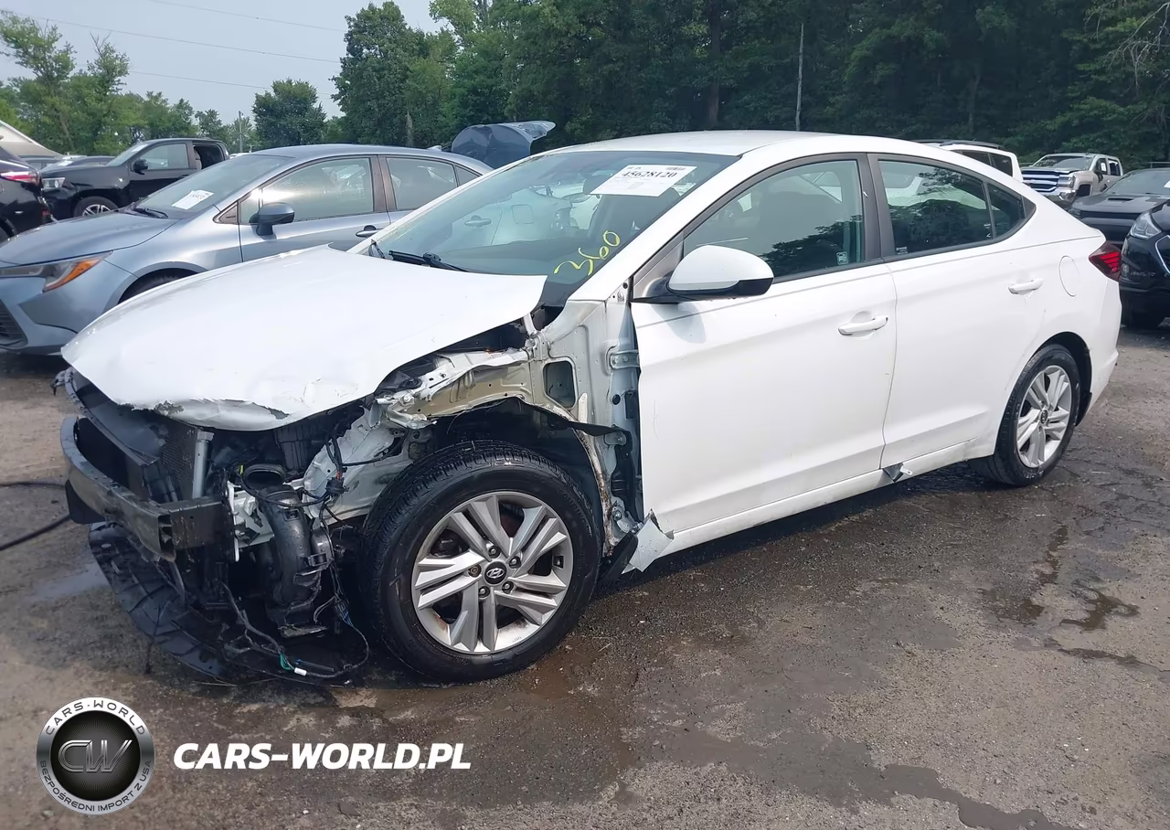 2020 Hyundai Elantra Sel VIN:5NPD84LF6LH545905 - 2