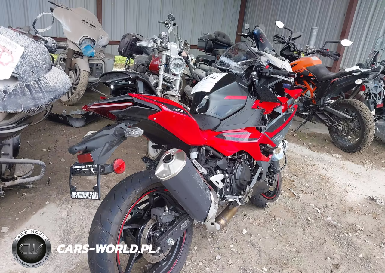 2025 Kawasaki Ex500 A-B VIN:ML5EXGJ19SDA68405 - 4