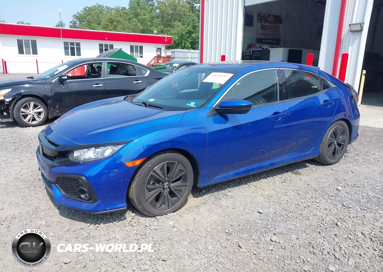 2018 Honda Civic Ex VIN:SHHFK7H59JU401660 - 2