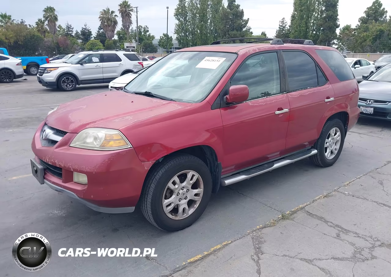2005 Acura Mdx VIN:2HNYD18905H541126 - 2
