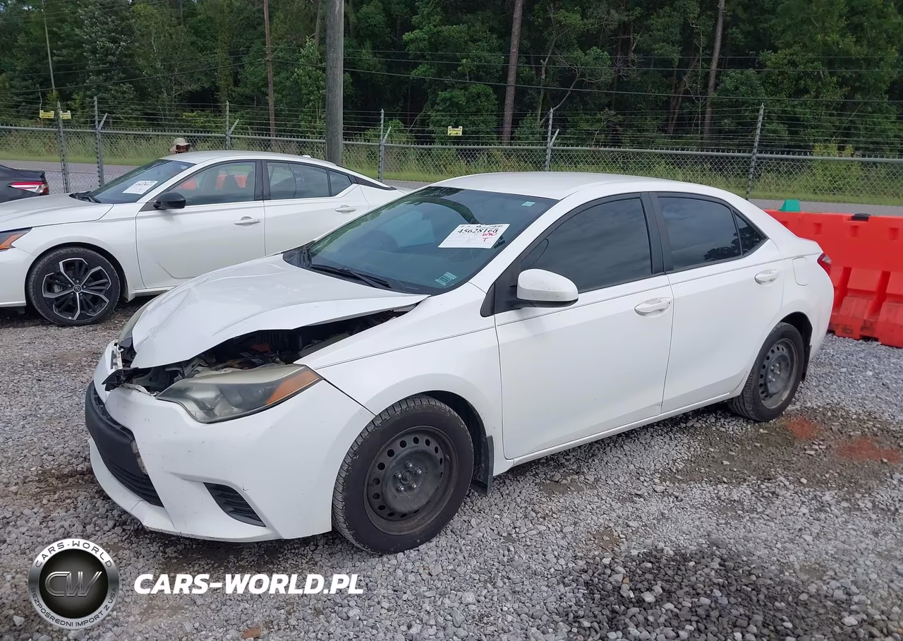2016 Toyota Corolla Le VIN:2T1BURHE0GC569447 - 2