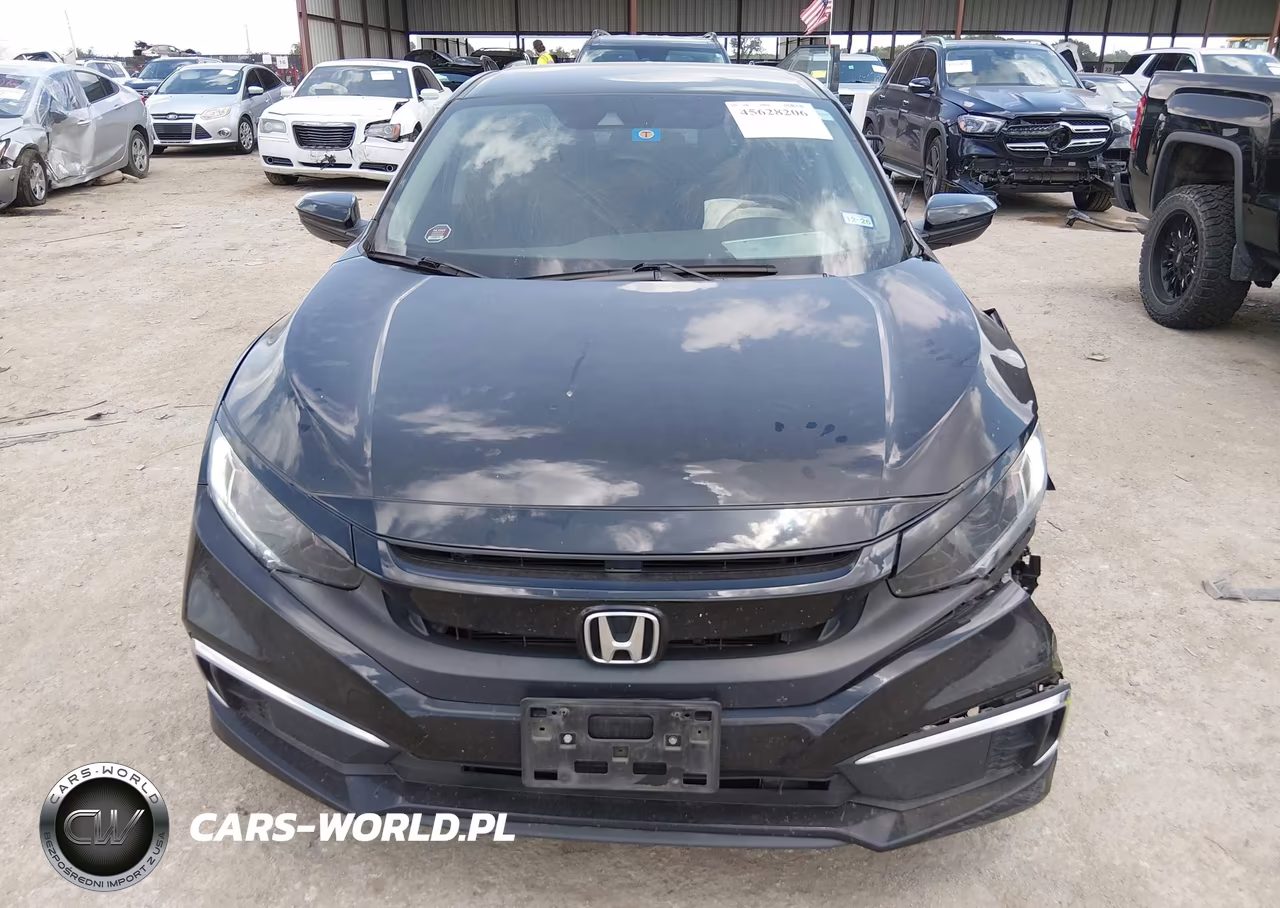 2020 Honda Civic Lx VIN:2HGFC2F61LH599257 - 12