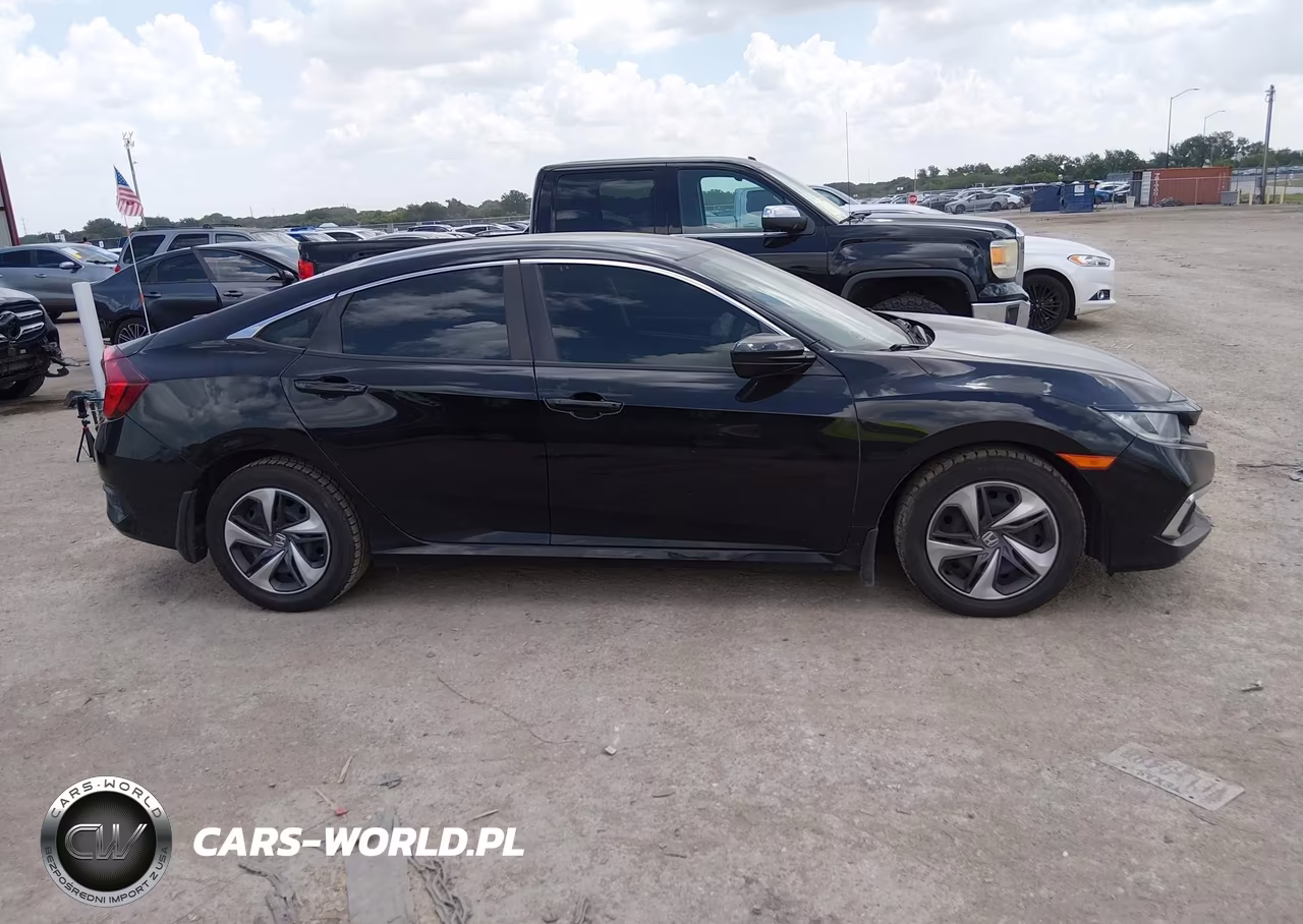 2020 Honda Civic Lx VIN:2HGFC2F61LH599257 - 13