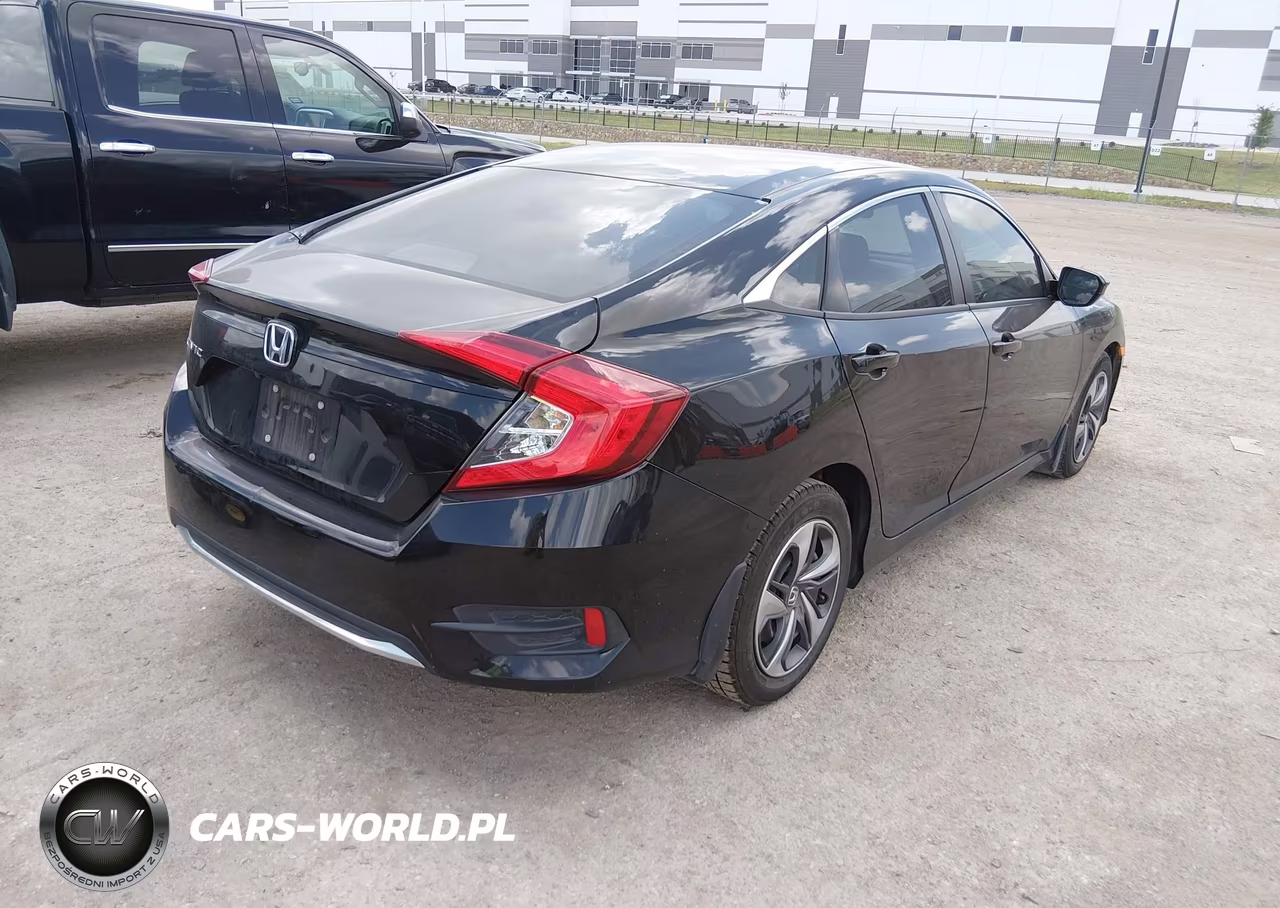 2020 Honda Civic Lx VIN:2HGFC2F61LH599257 - 4