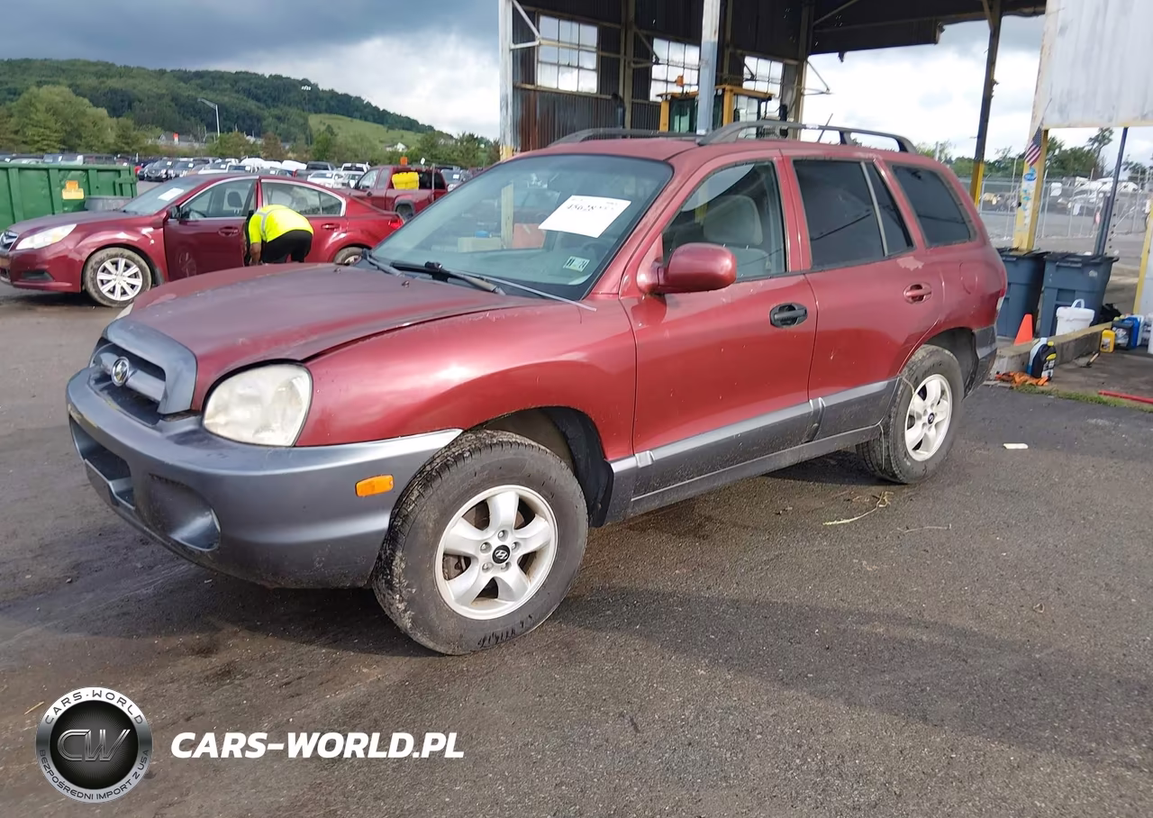 2005 Hyundai Santa Fe VIN:KM8SC73DX5U980792 - 2
