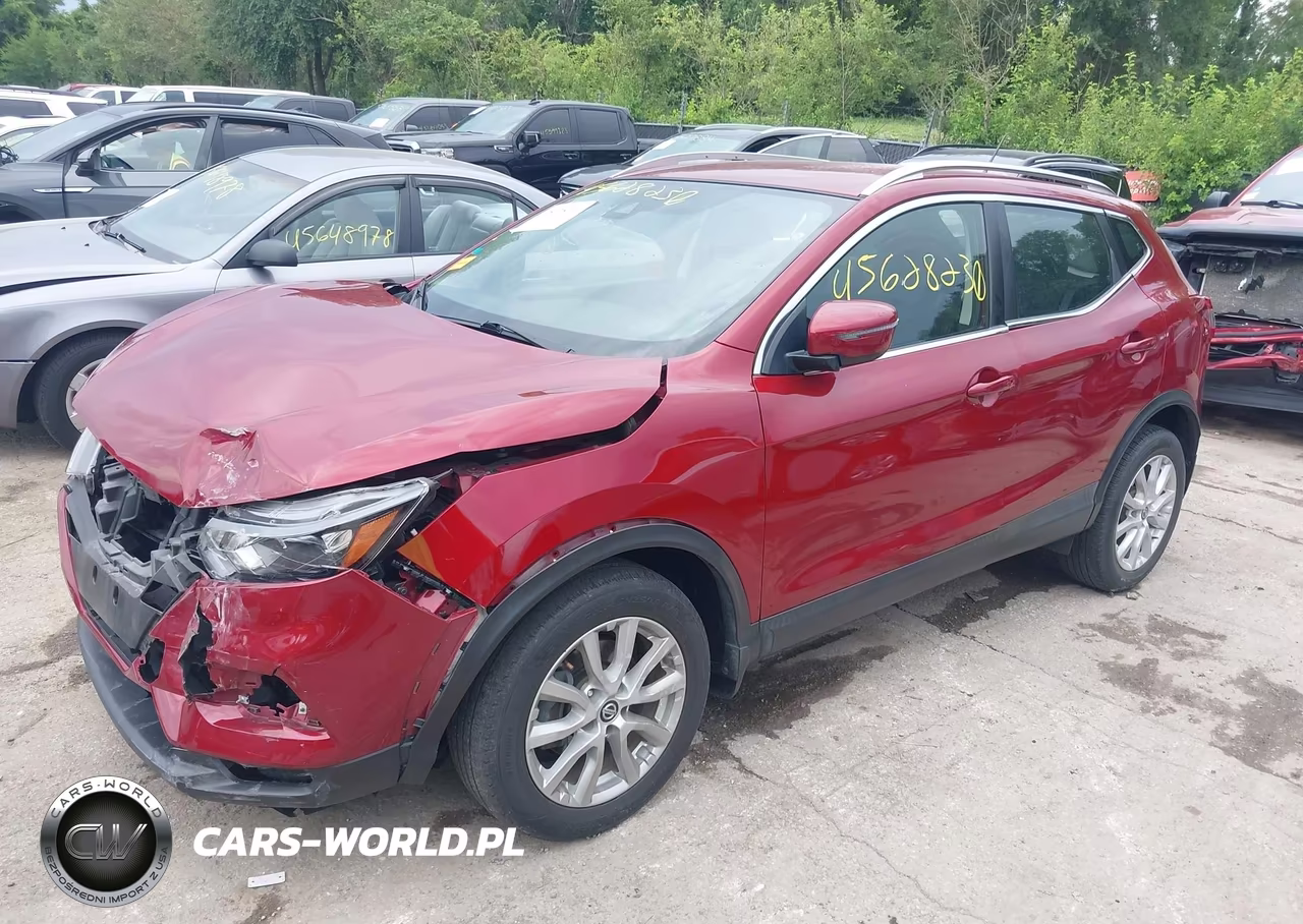 2020 Nissan Rogue Sport Sv Awd Xtronic Cvt VIN:JN1BJ1CW2LW386887 - 2