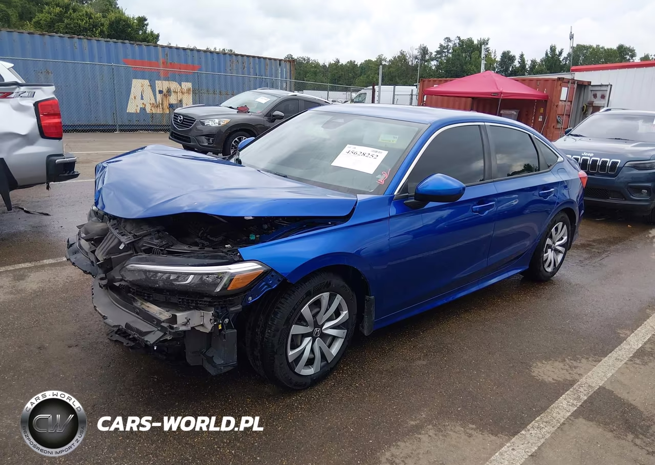 2023 Honda Civic Lx VIN:2HGFE2F23PH549022 - 2