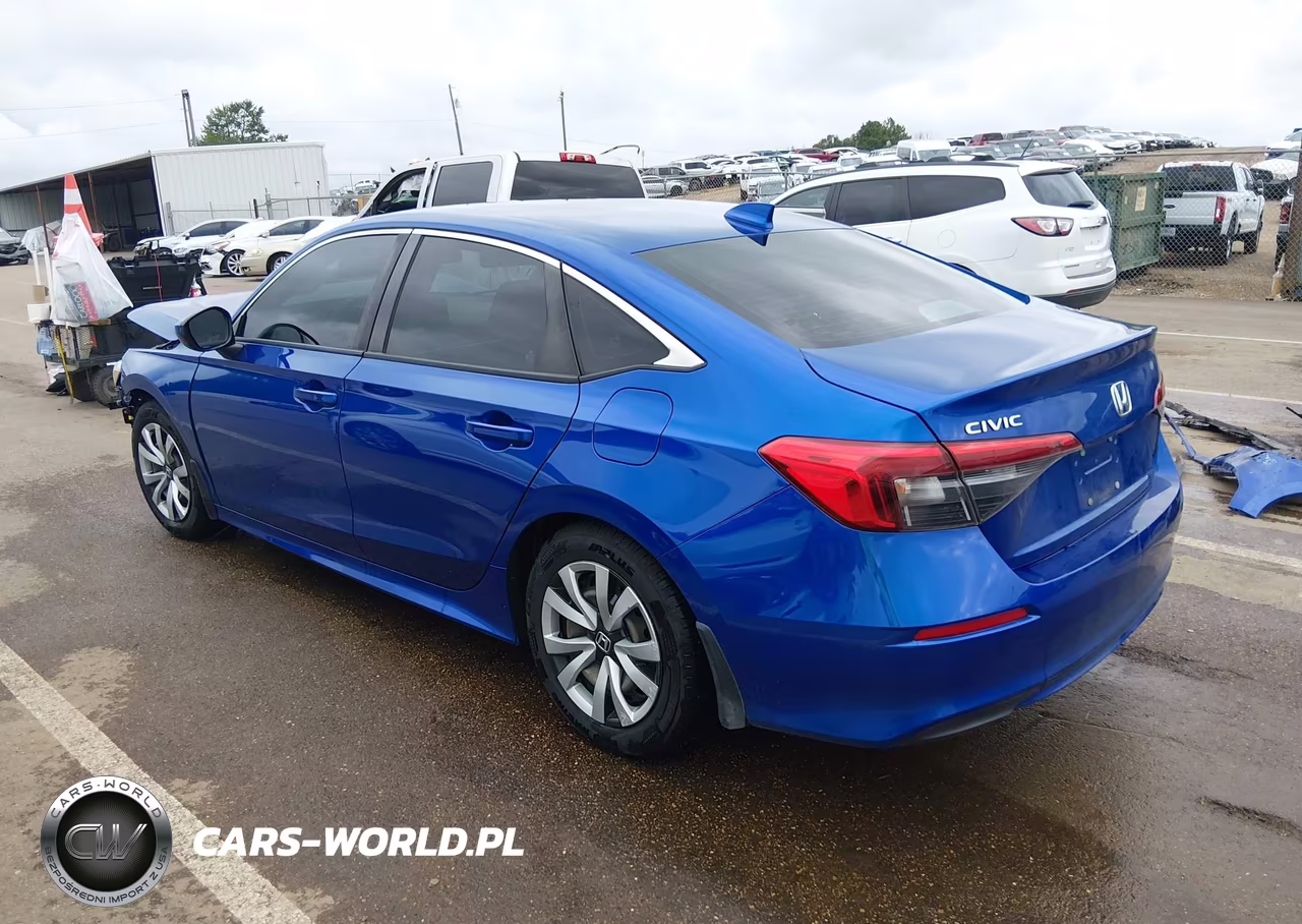2023 Honda Civic Lx VIN:2HGFE2F23PH549022 - 3