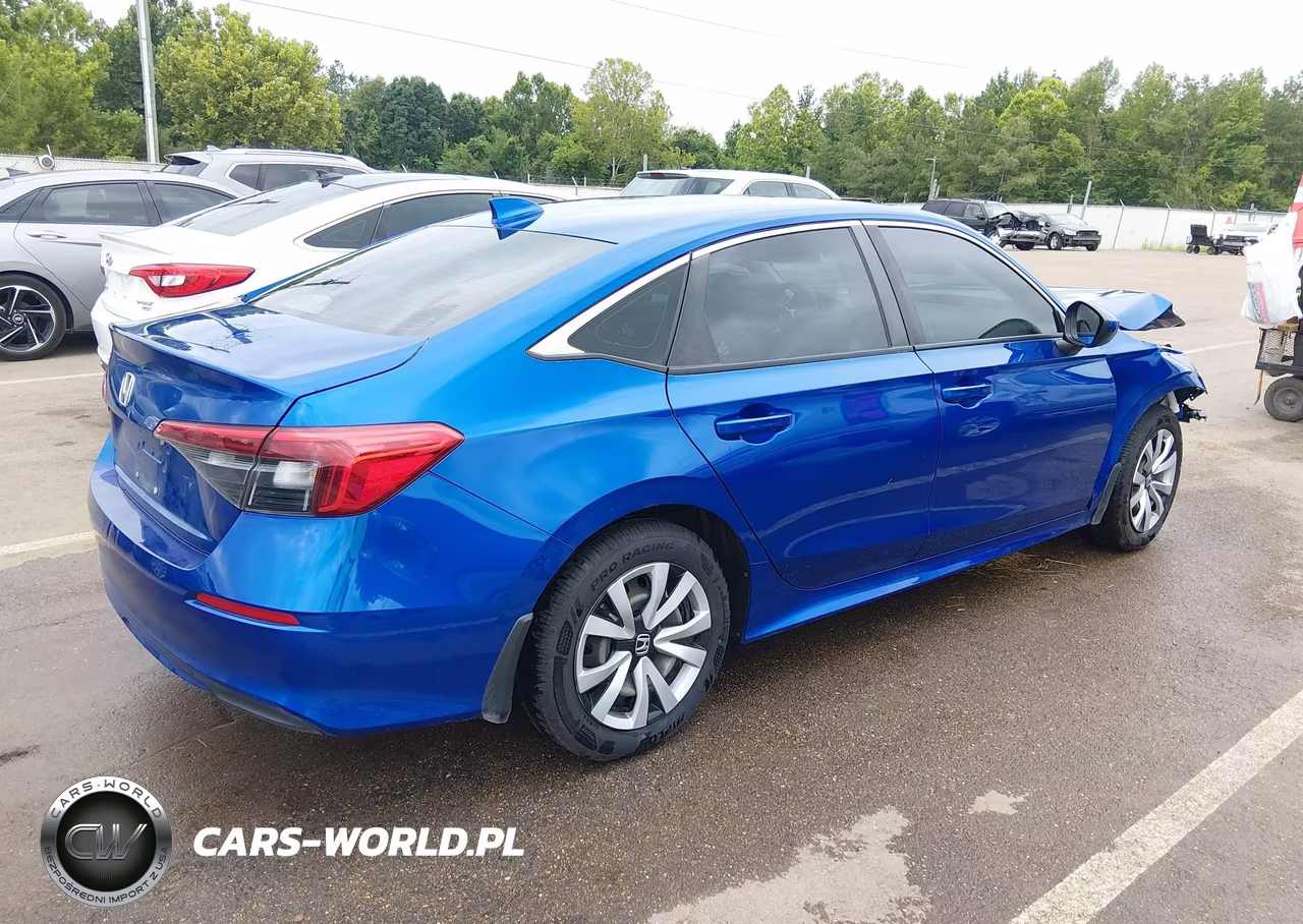 2023 Honda Civic Lx VIN:2HGFE2F23PH549022 - 4