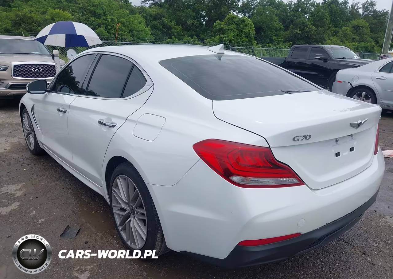 2020 Genesis G70 2.0T Rwd VIN:KMTG64LA3LU051161 - 3