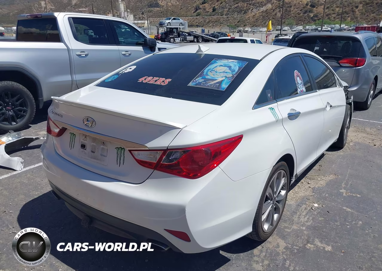 2014 Hyundai Sonata Se VIN:5NPEC4AC8EH914195 - 4