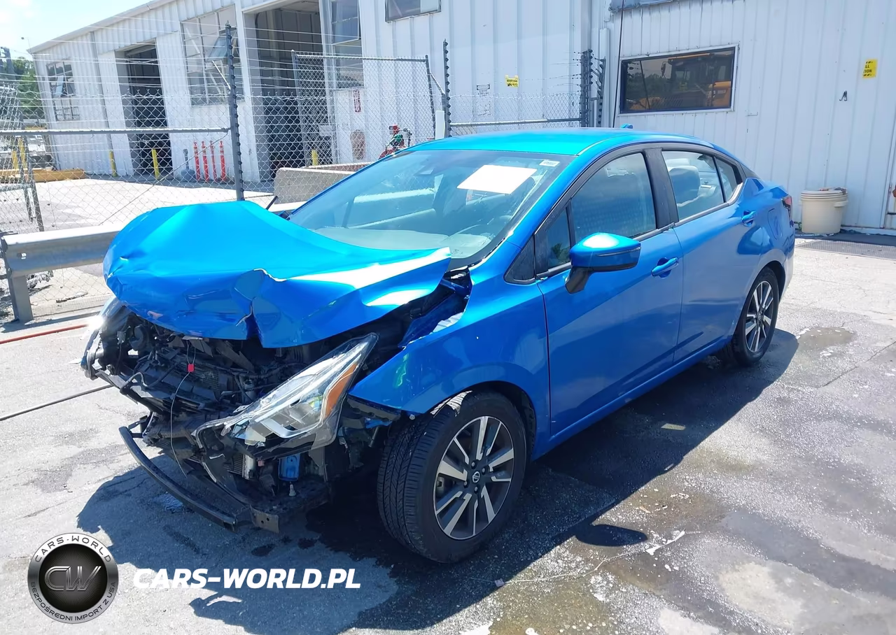 2021 Nissan Versa Sv Xtronic Cvt VIN:3N1CN8EV9ML870939 - 2