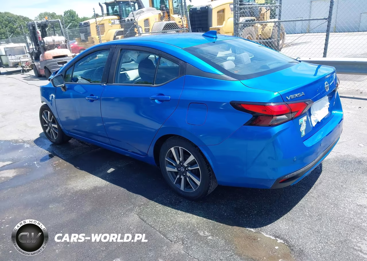 2021 Nissan Versa Sv Xtronic Cvt VIN:3N1CN8EV9ML870939 - 3