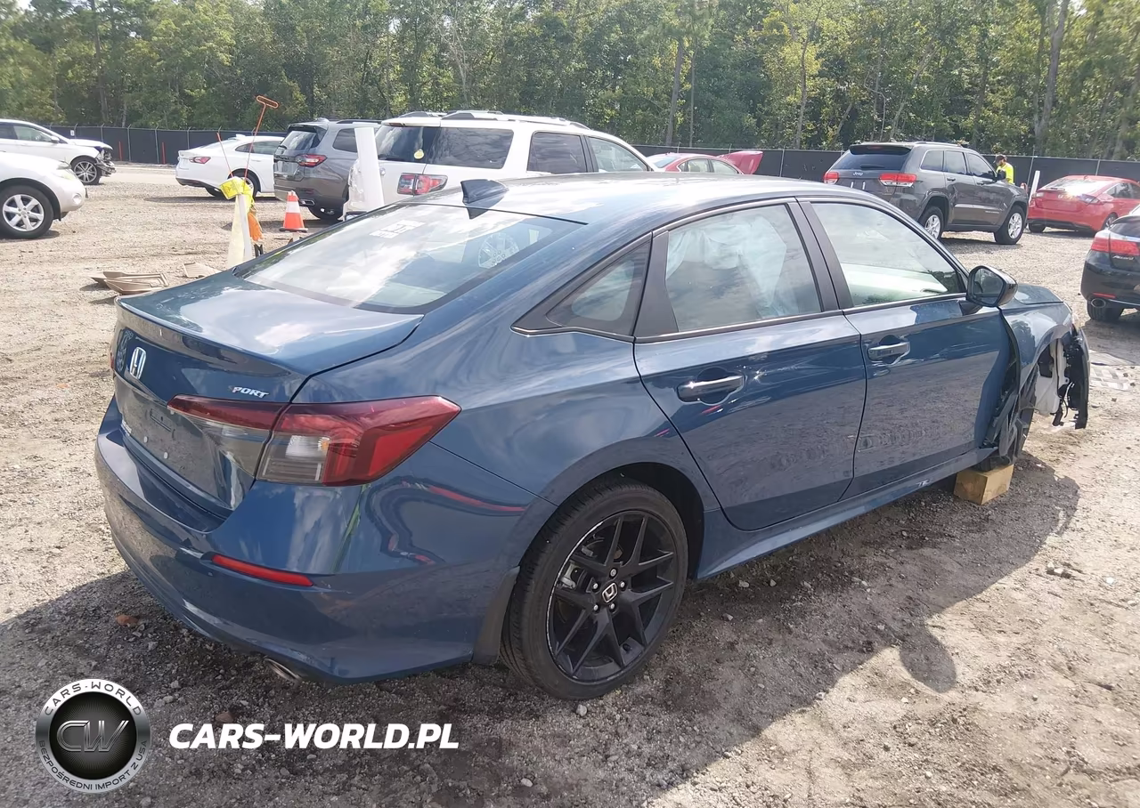 2025 Honda Civic Sport VIN:2HGFE2F52SH585271 - 4
