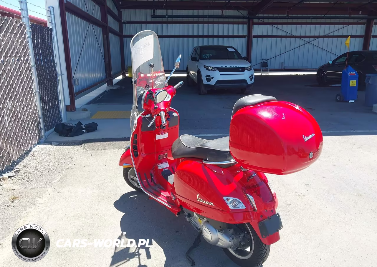 2013 Vespa Gts 300 Super VIN:ZAPM459LXD5703581 - 3