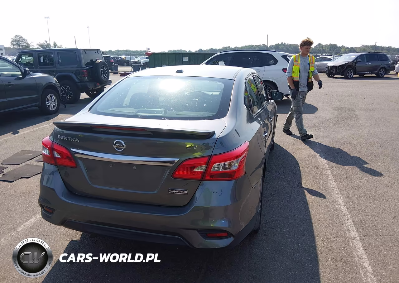 2019 Nissan Sentra Sv VIN:3N1AB7AP2KY455463 - 4