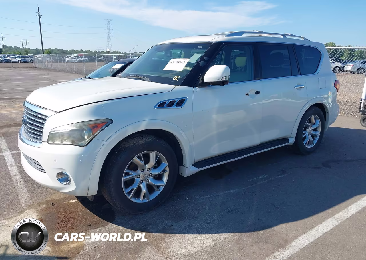 2012 Infiniti Qx56 VIN:JN8AZ2NF3C9517476 - 2