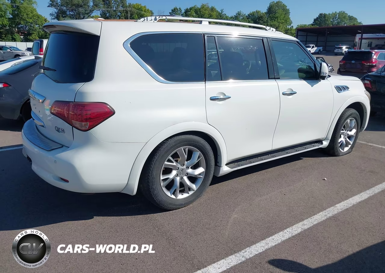 2012 Infiniti Qx56 VIN:JN8AZ2NF3C9517476 - 4