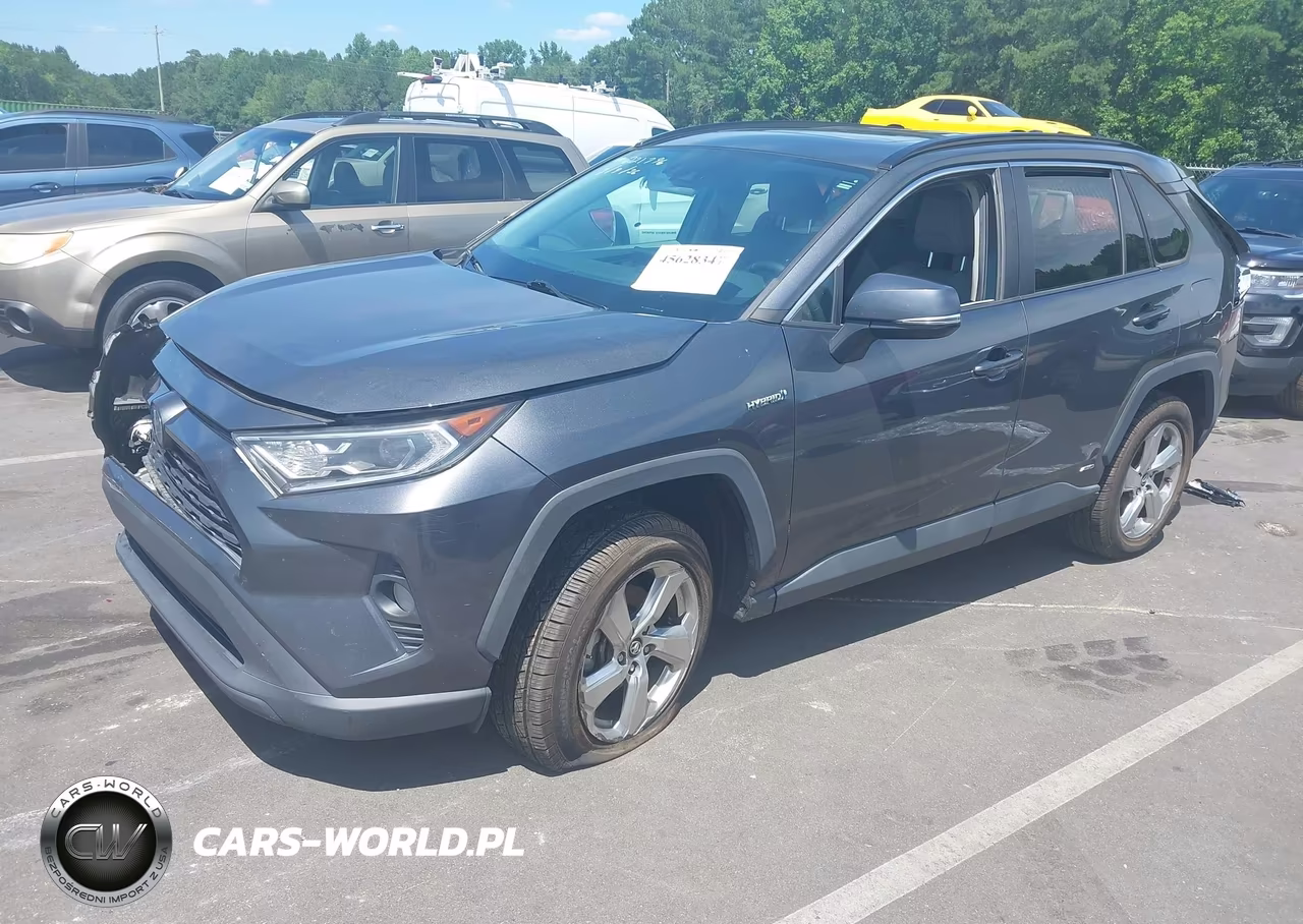 2021 Toyota Rav4 Hybrid Xle Premium VIN:4T3B6RFV2MU016653 - 2