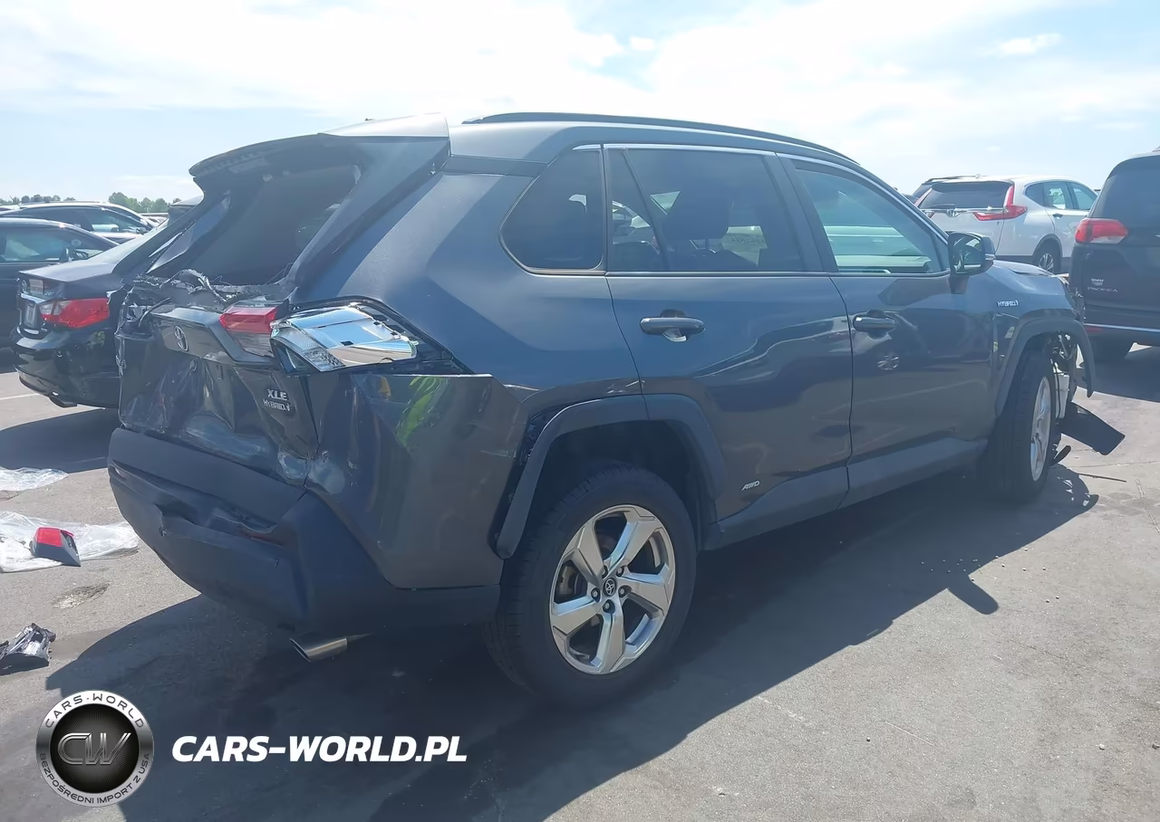 2021 Toyota Rav4 Hybrid Xle Premium VIN:4T3B6RFV2MU016653 - 4