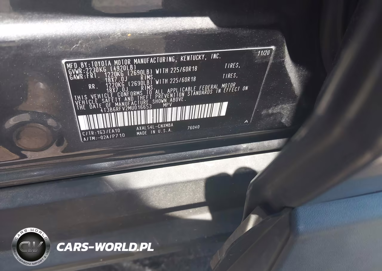 2021 Toyota Rav4 Hybrid Xle Premium VIN:4T3B6RFV2MU016653 - 9