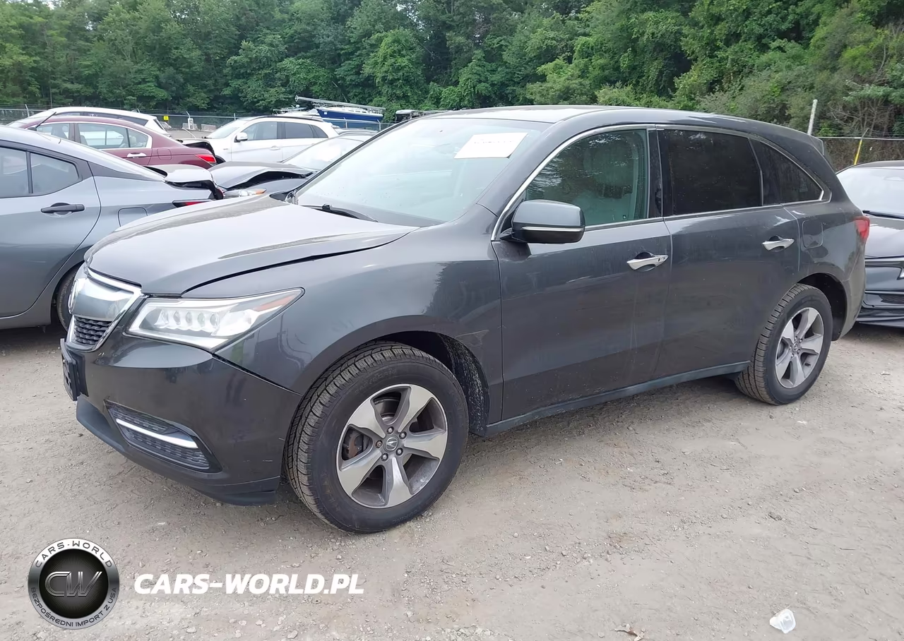 2014 Acura Mdx VIN:5FRYD4H28EB010139 - 2