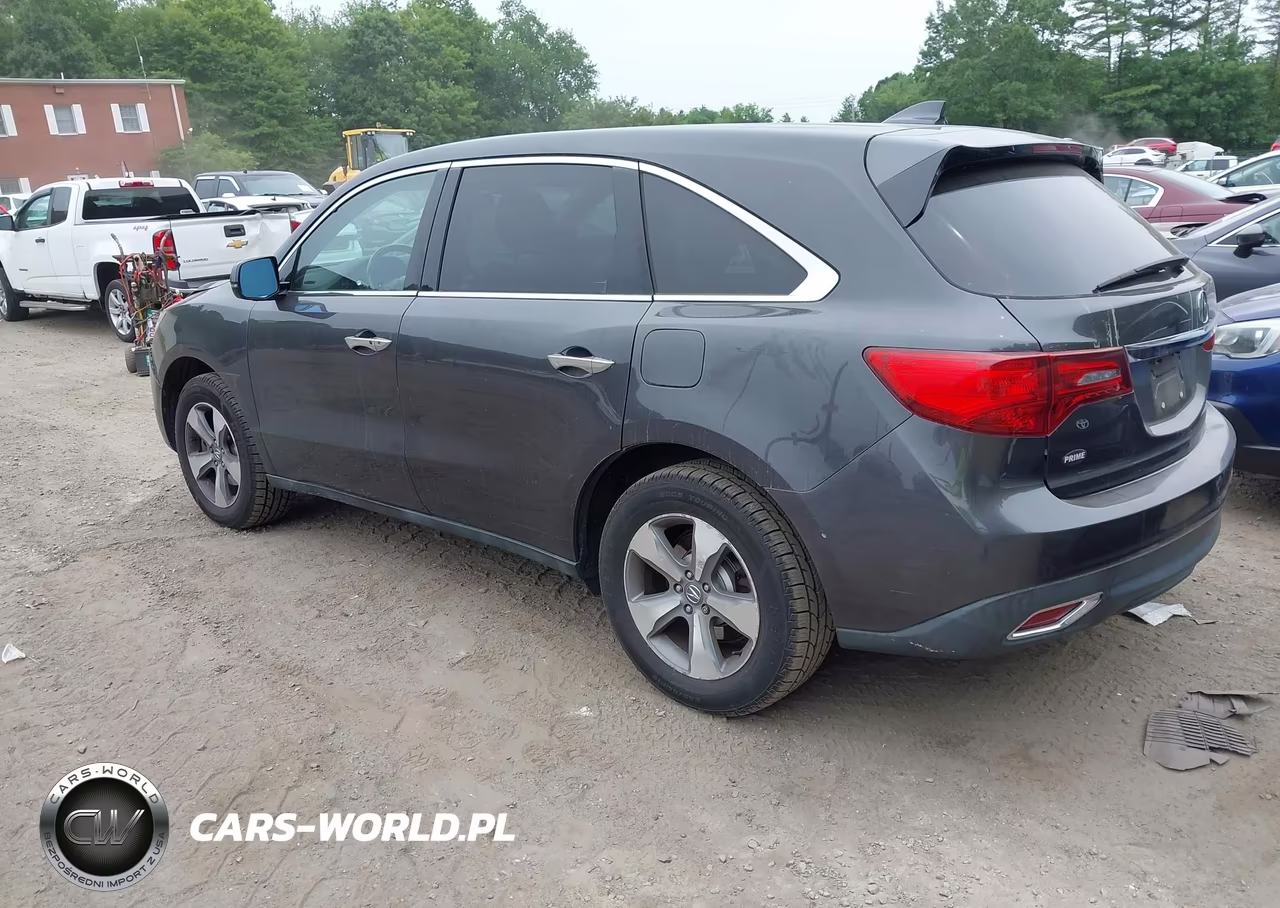 2014 Acura Mdx VIN:5FRYD4H28EB010139 - 3