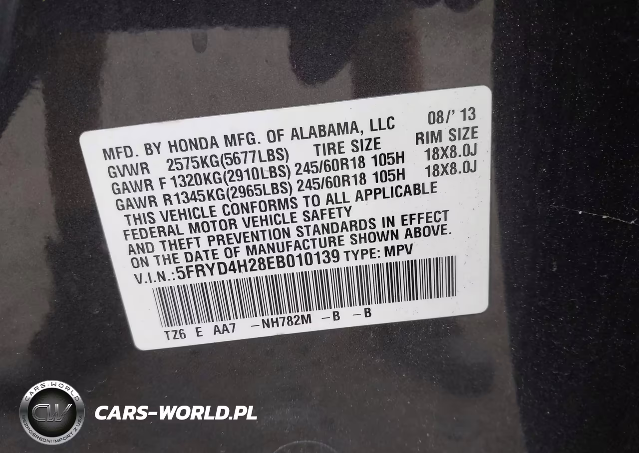2014 Acura Mdx VIN:5FRYD4H28EB010139 - 9