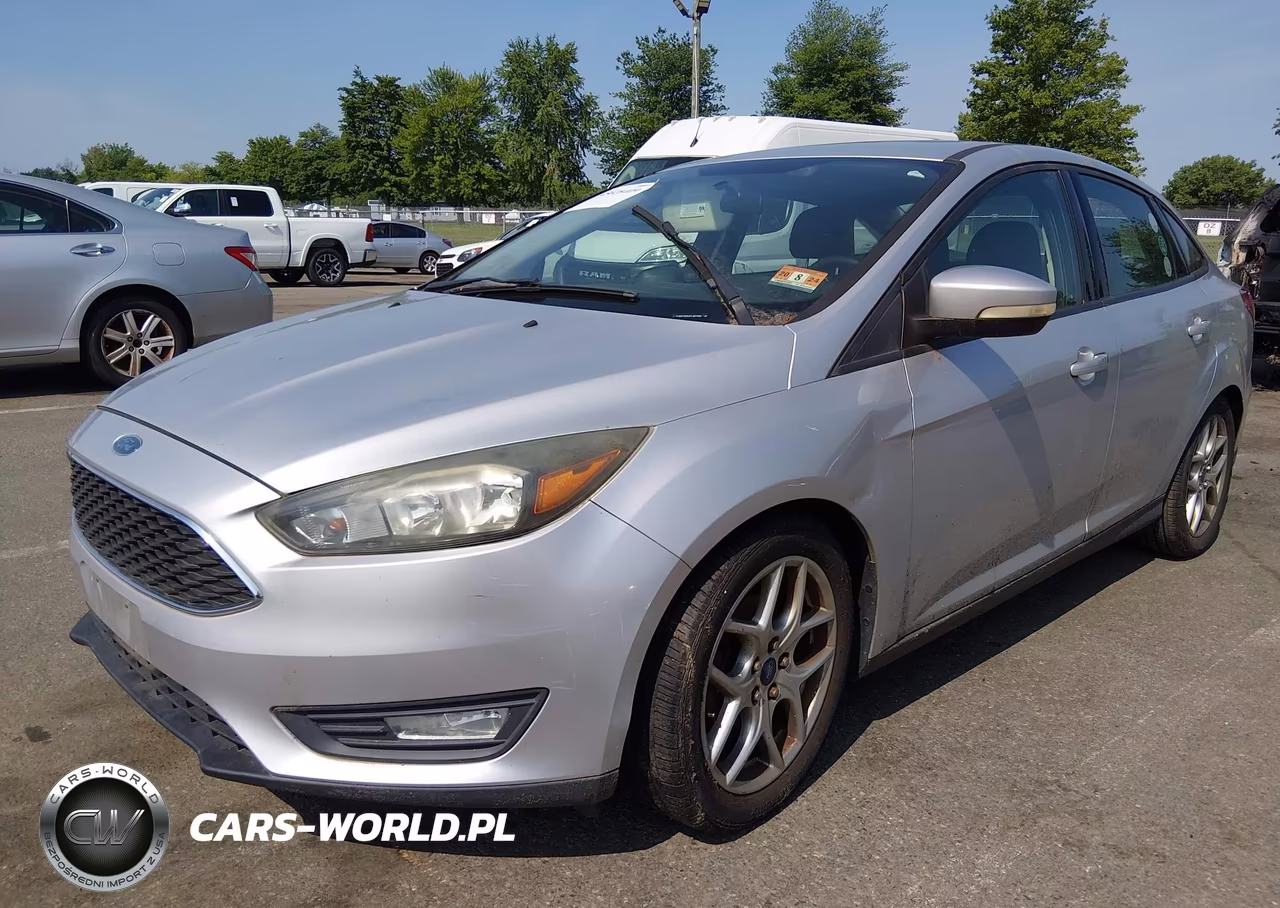 2015 Ford Focus Se VIN:1FADP3F24FL267209 - 2