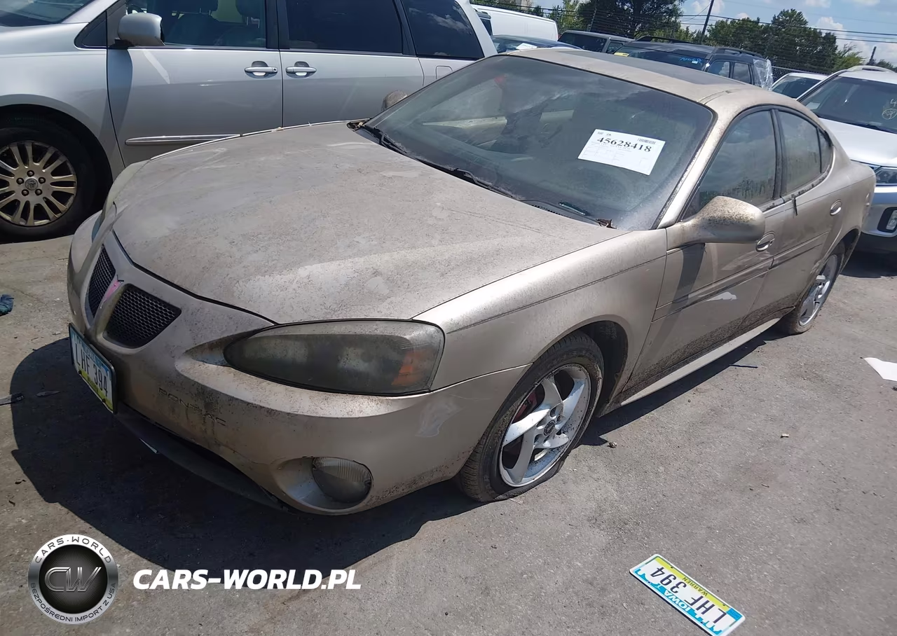2004 Pontiac Grand Prix Gtp VIN:2G2WR524641197543 - 2