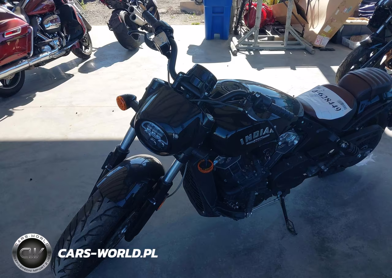 2021 Indian Motorcycle Co. Scout Bobber VIN:56KMTB000M3166523 - 2