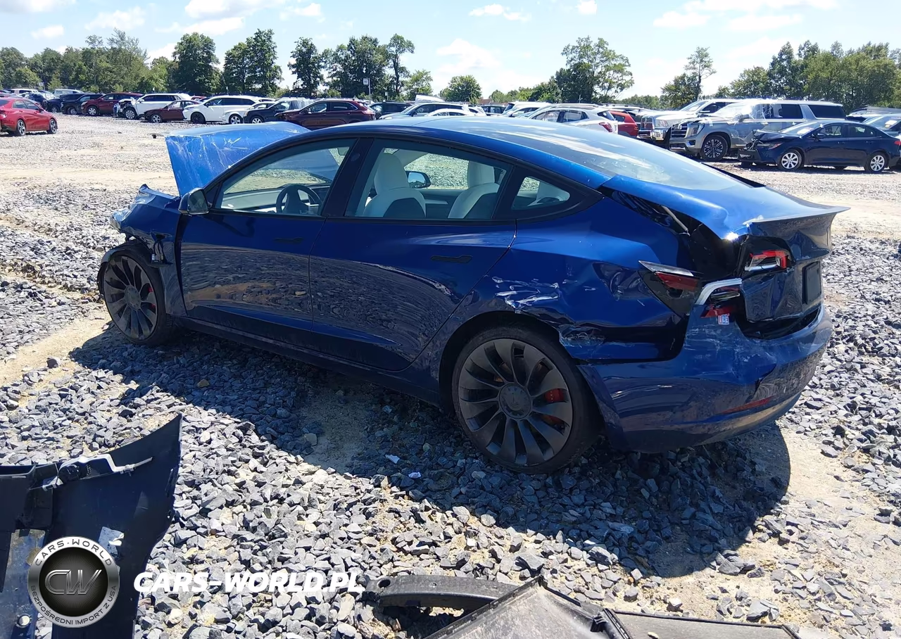 2022 Tesla Model 3 Performance Dual Motor All-Wheel Drive VIN:5YJ3E1EC2NF196300 - 3