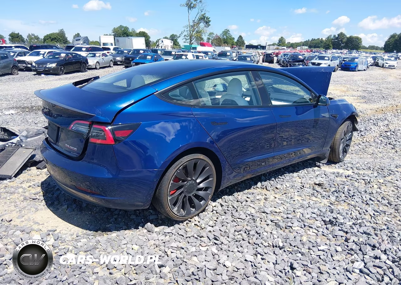2022 Tesla Model 3 Performance Dual Motor All-Wheel Drive VIN:5YJ3E1EC2NF196300 - 4