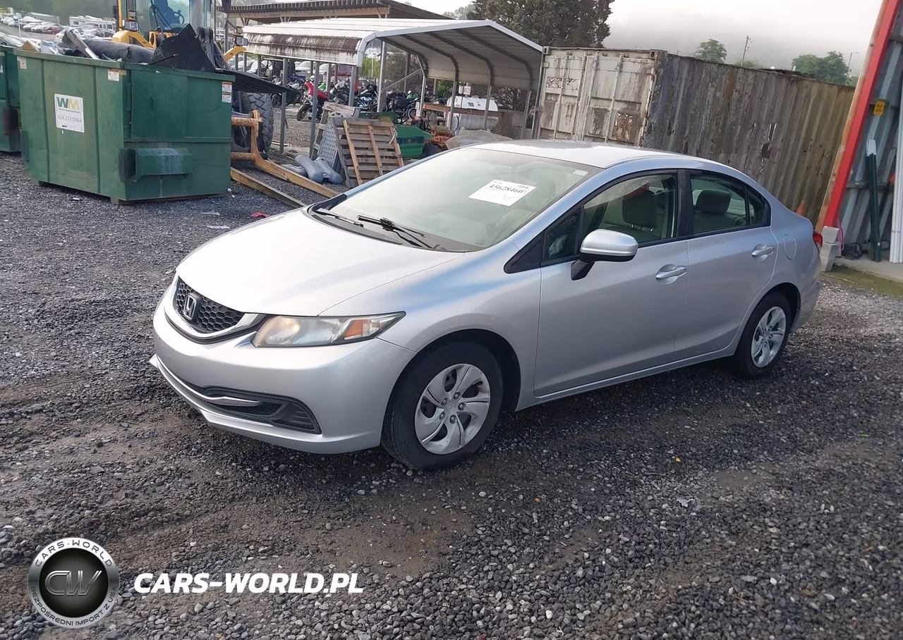 2015 Honda Civic Lx VIN:2HGFB2E52FH510053 - 2