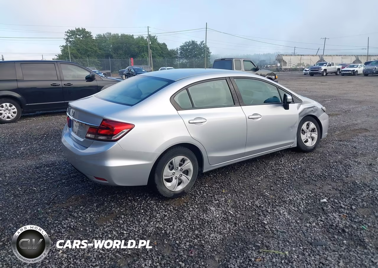 2015 Honda Civic Lx VIN:2HGFB2E52FH510053 - 4