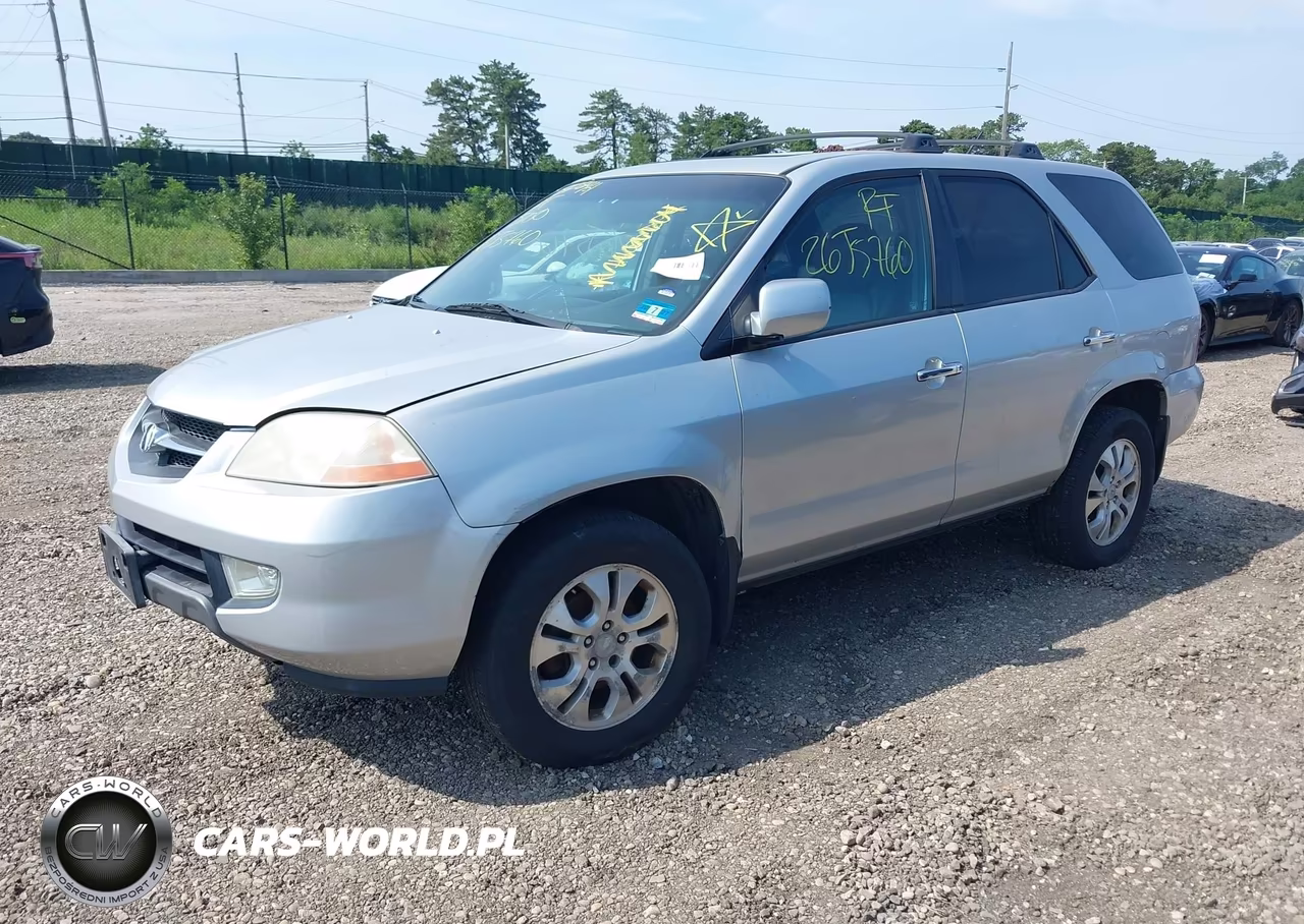 2003 Acura Mdx VIN:2HNYD186X3H001513 - 2