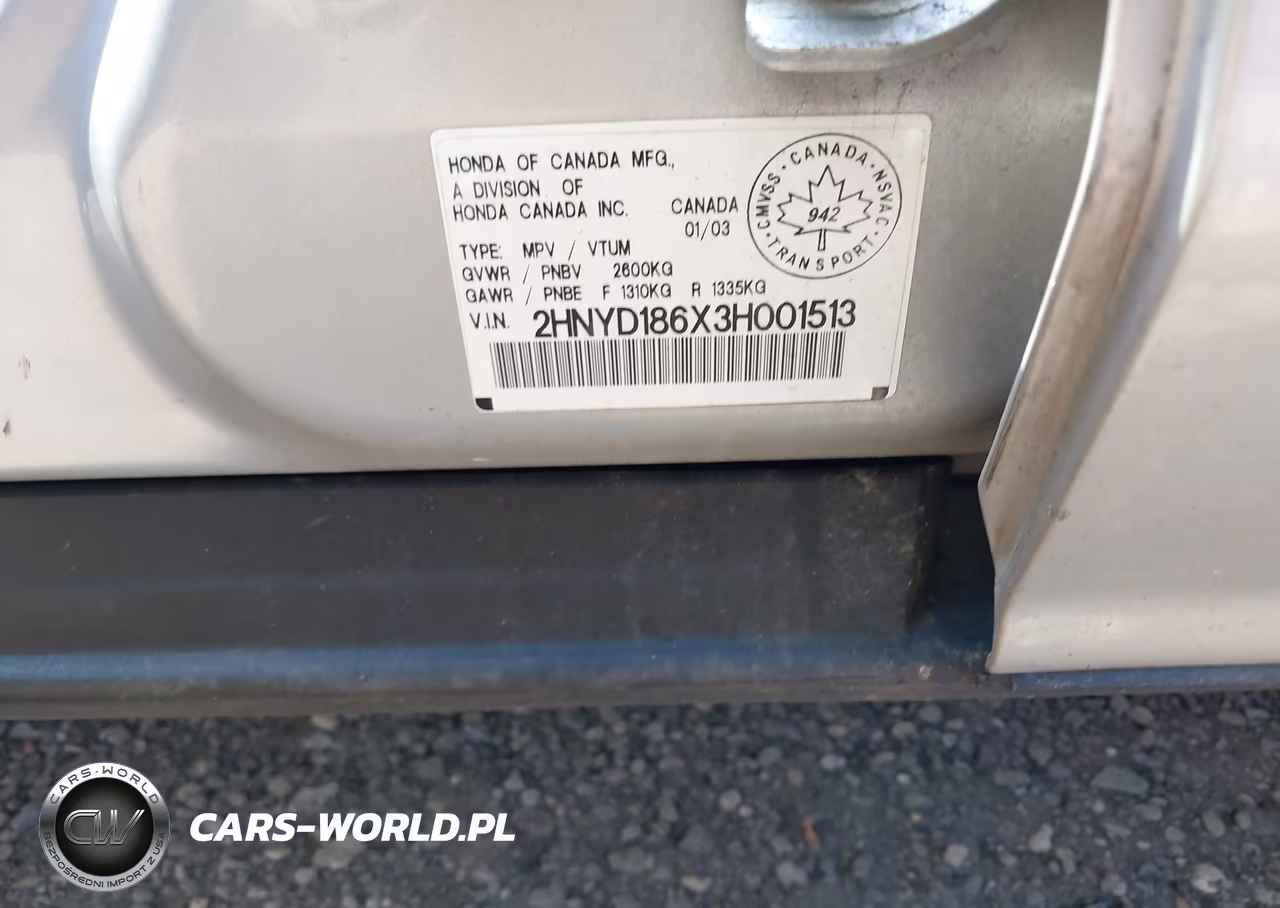 2003 Acura Mdx VIN:2HNYD186X3H001513 - 9