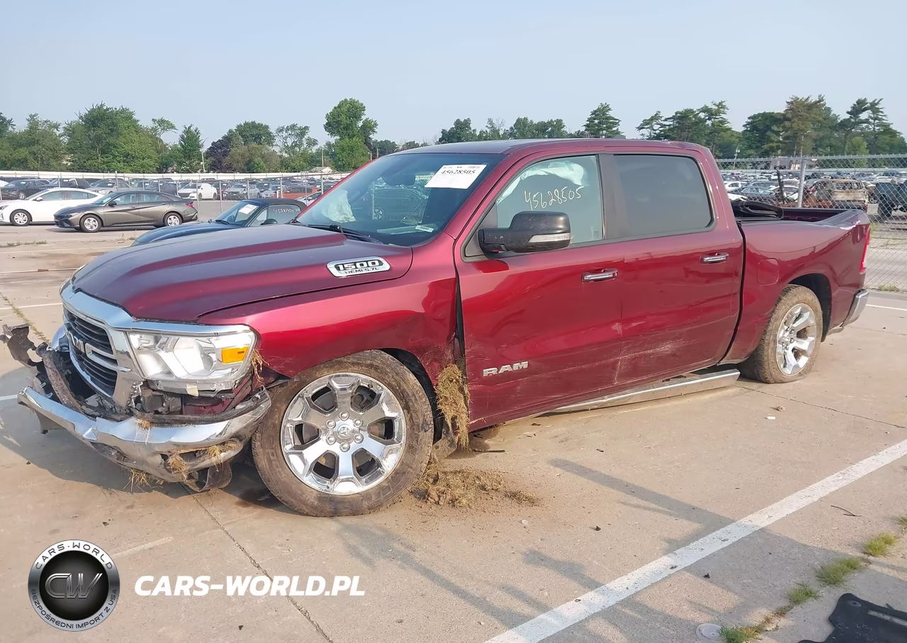 2020 Ram 1500 Big Horn 4X4 5'7 Box VIN:1C6SRFFT4LN379912 - 2