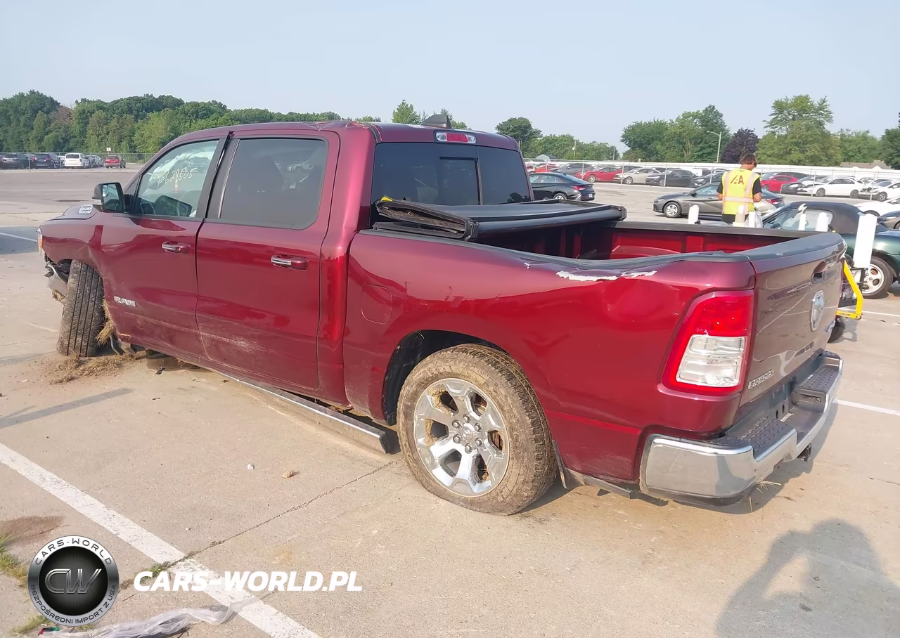 2020 Ram 1500 Big Horn 4X4 5'7 Box VIN:1C6SRFFT4LN379912 - 3