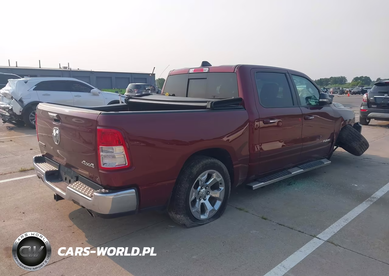 2020 Ram 1500 Big Horn 4X4 5'7 Box VIN:1C6SRFFT4LN379912 - 4