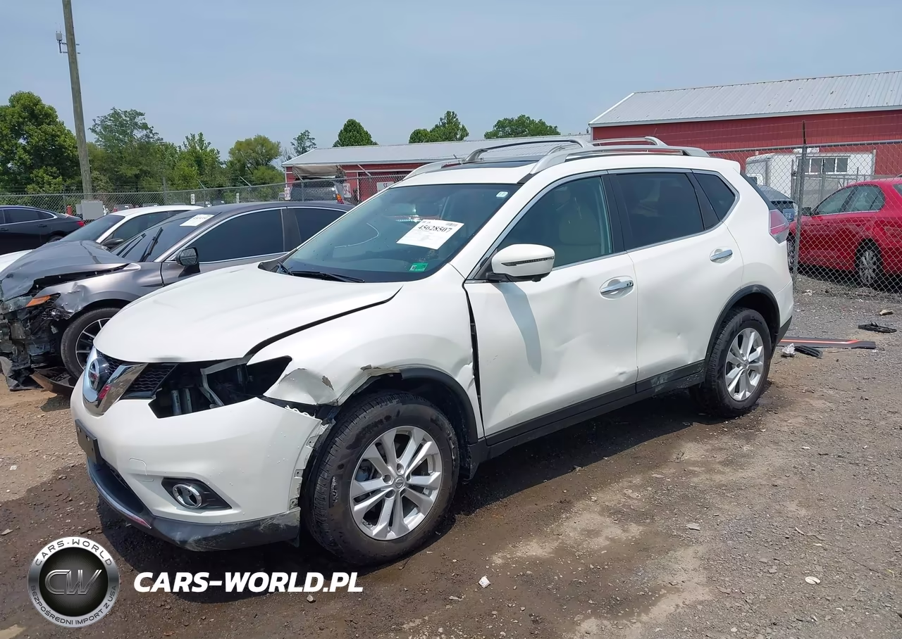 2016 Nissan Rogue Sv VIN:5N1AT2MV0GC797397 - 2