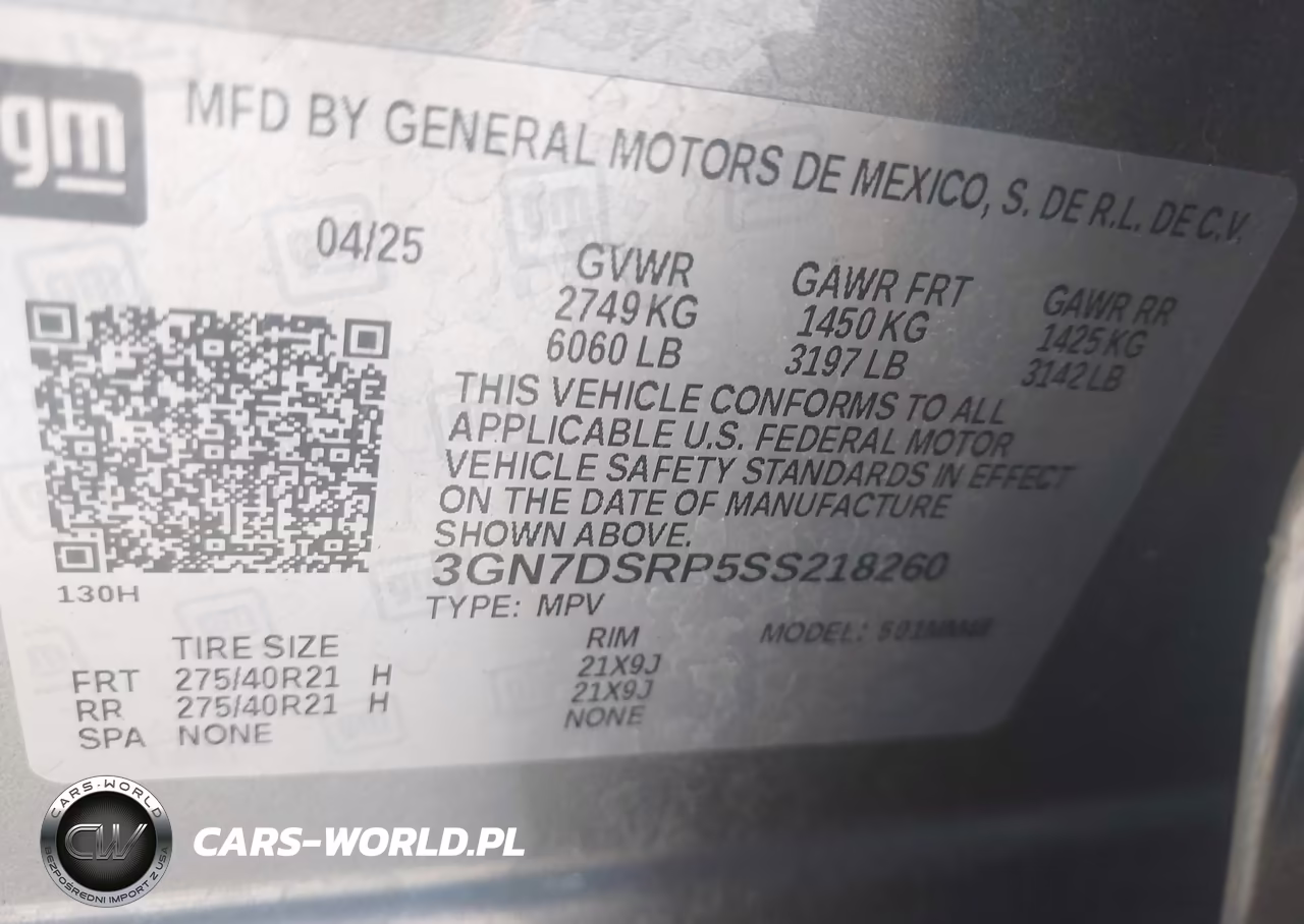 2025 Chevrolet Equinox Ev Rs VIN:3GN7DSRP5SS218260 - 9