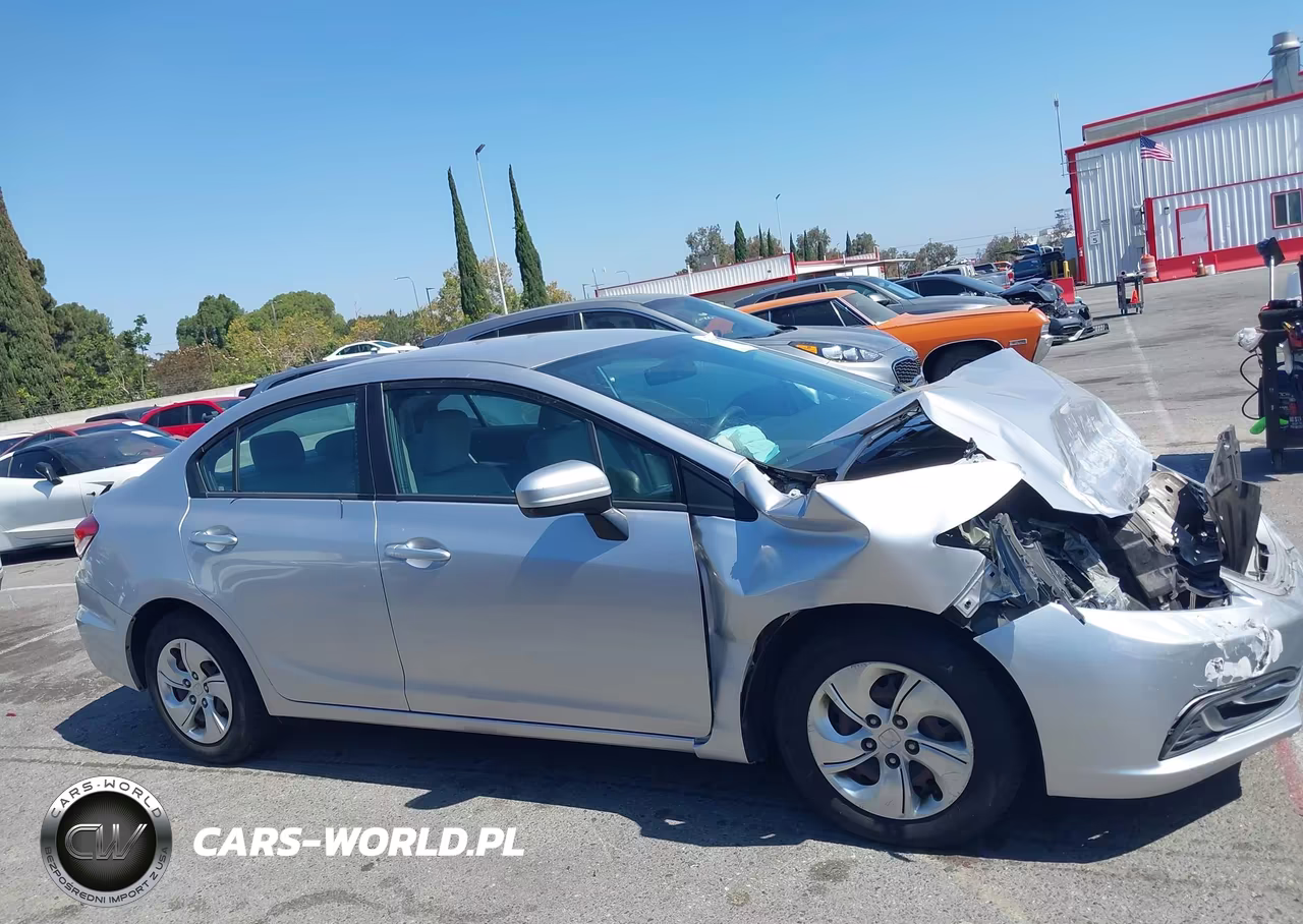 2014 Honda Civic Lx VIN:19XFB2F54EE238046 - 14