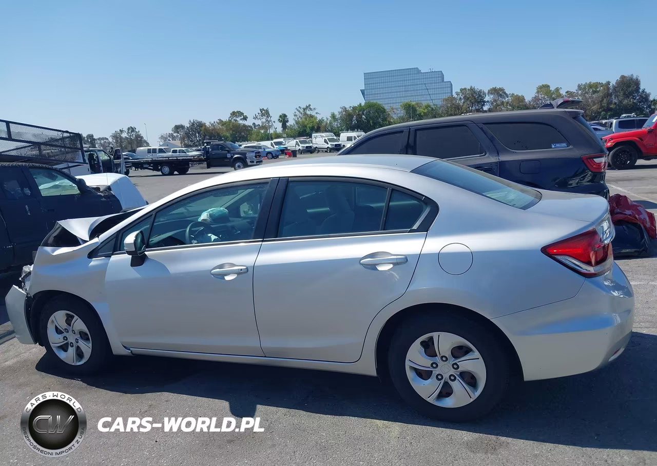 2014 Honda Civic Lx VIN:19XFB2F54EE238046 - 15