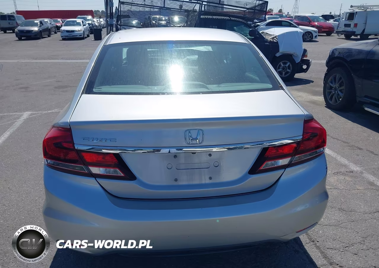 2014 Honda Civic Lx VIN:19XFB2F54EE238046 - 17