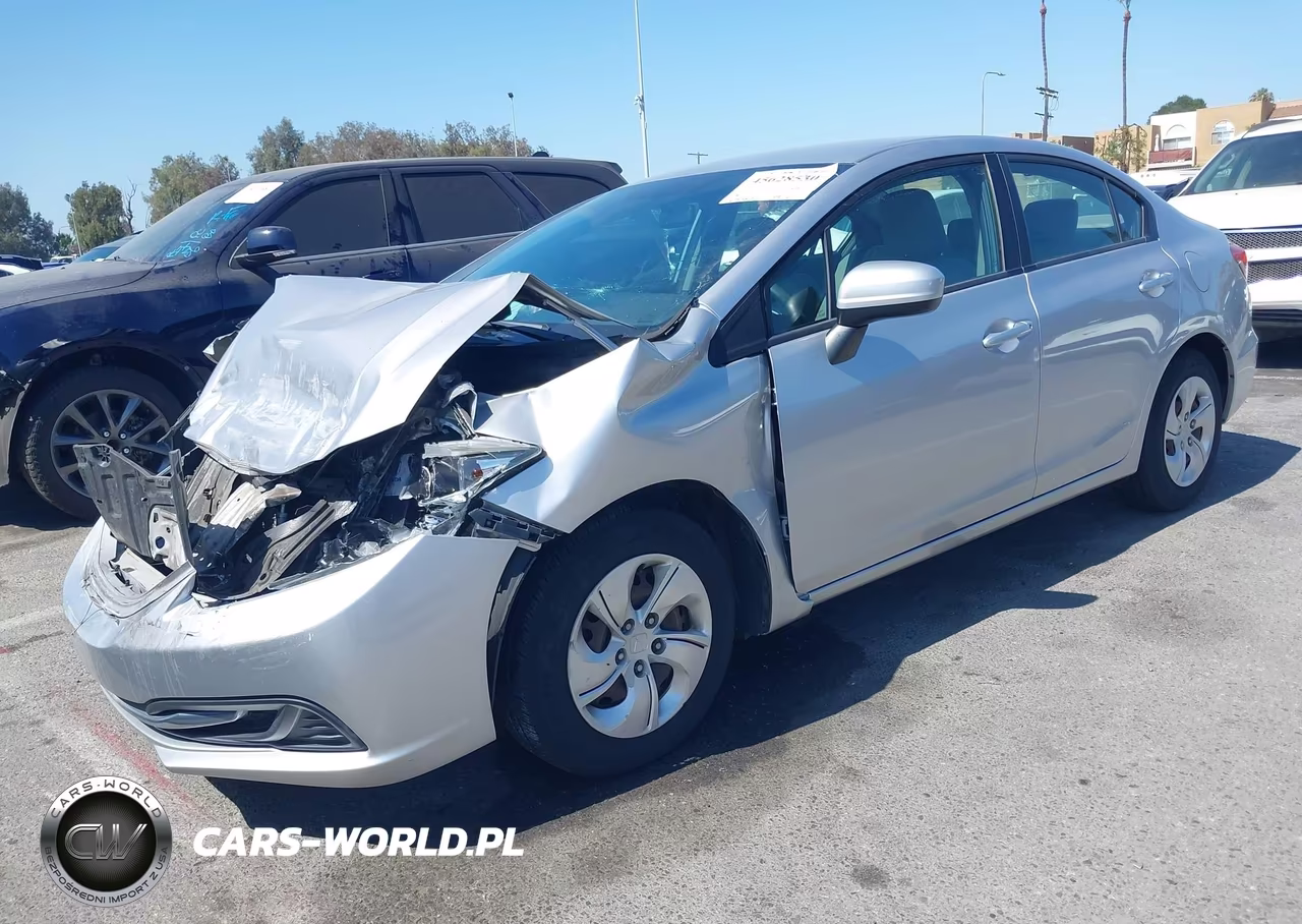 2014 Honda Civic Lx VIN:19XFB2F54EE238046 - 2