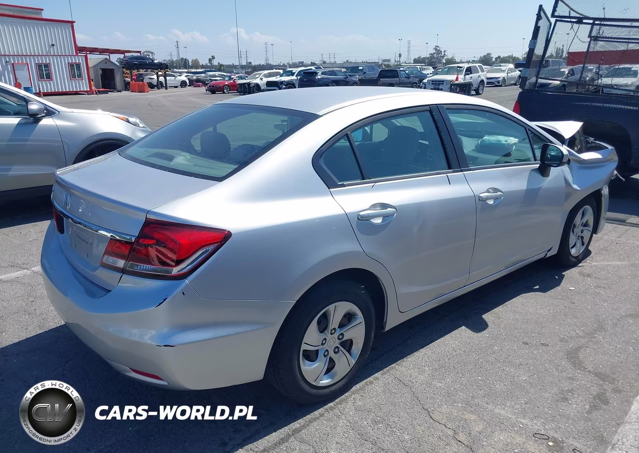 2014 Honda Civic Lx VIN:19XFB2F54EE238046 - 4