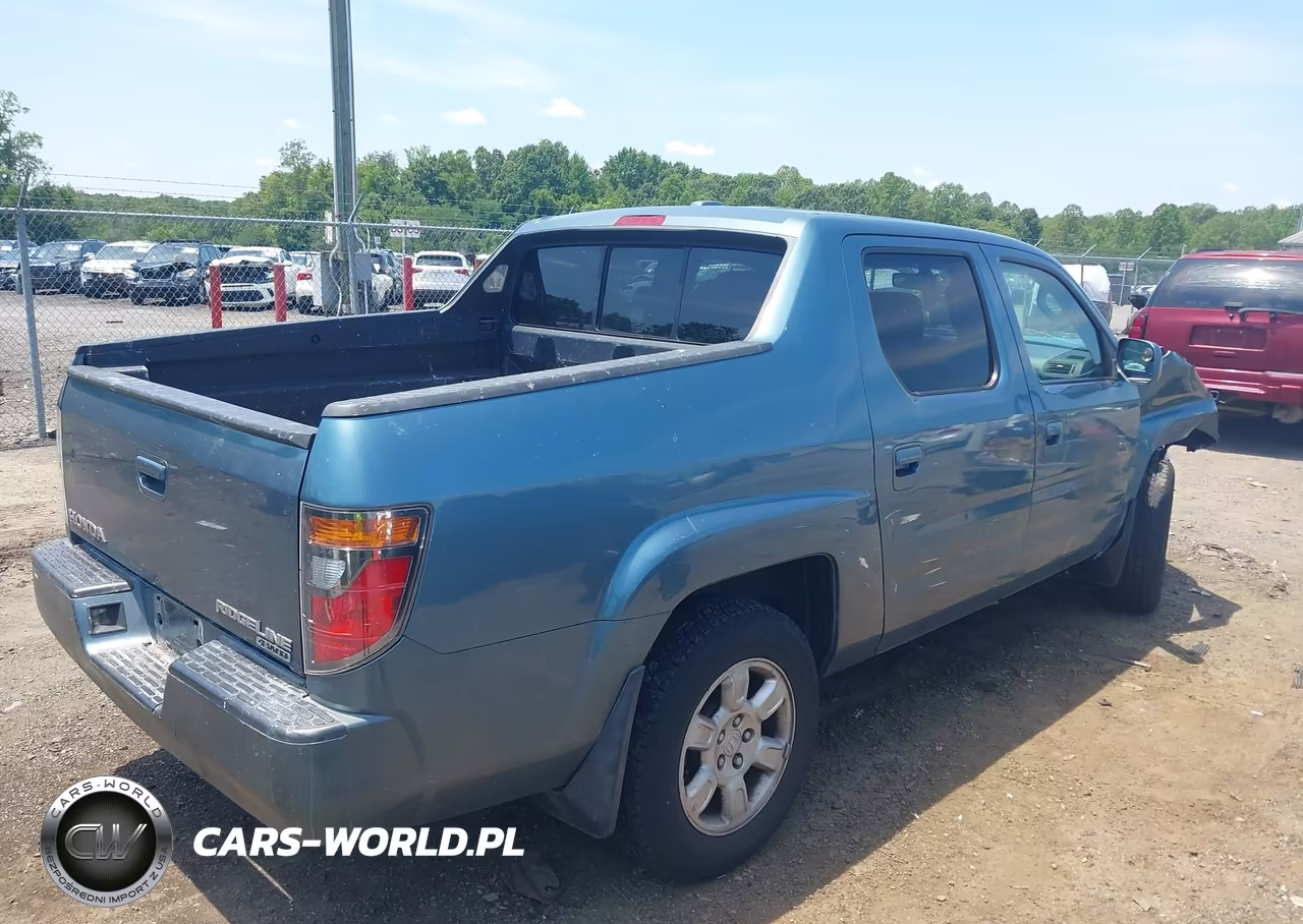 2006 Honda Ridgeline Rtl VIN:2HJYK16506H516204 - 4