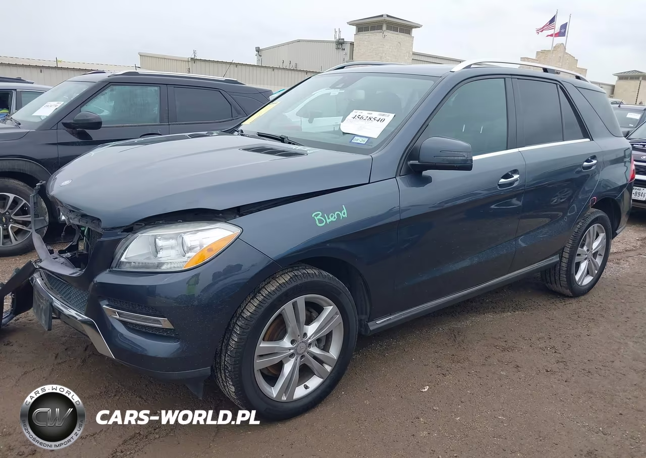 2014 Mercedes-Benz Ml 350 VIN:4JGDA5JBXEA417165 - 2